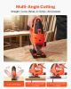 VEVOR Jig Saw, 6.5 Amp, 3000 SPM Blade Speed, Electric Jigsaw with 6 pcs Blades, LED Light, 6 Variable Speed, 0- 45° Bevel Cuts