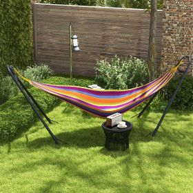 Hammock Stand (Option: Black-1200x520x90 mm)